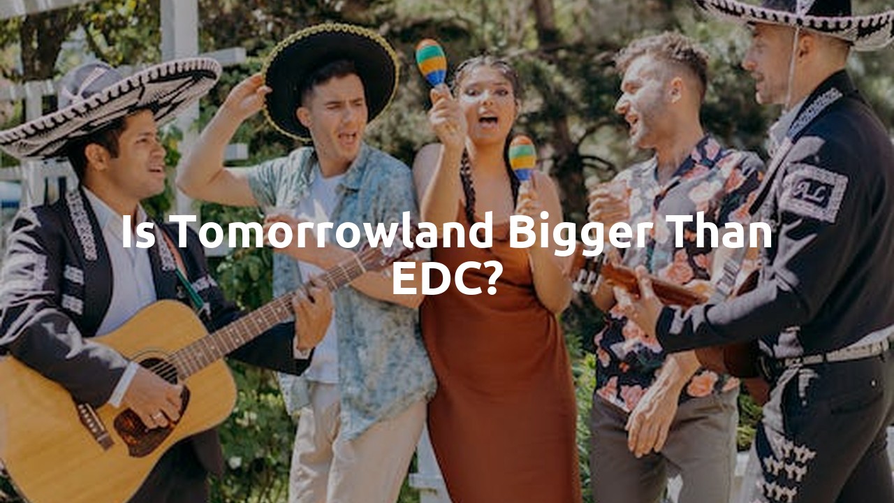 Is Tomorrowland bigger than EDC?