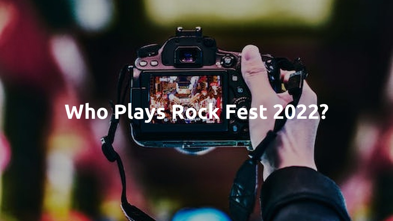 Who plays Rock Fest 2022?