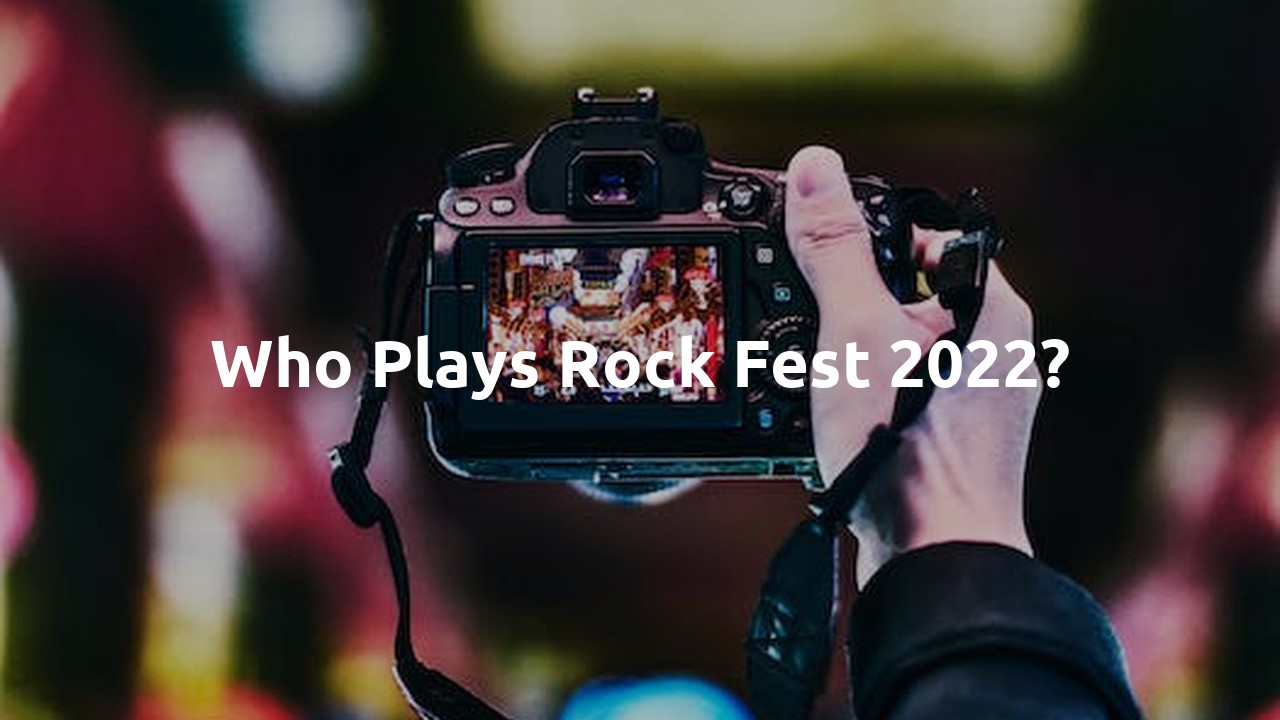Who plays Rock Fest 2022?