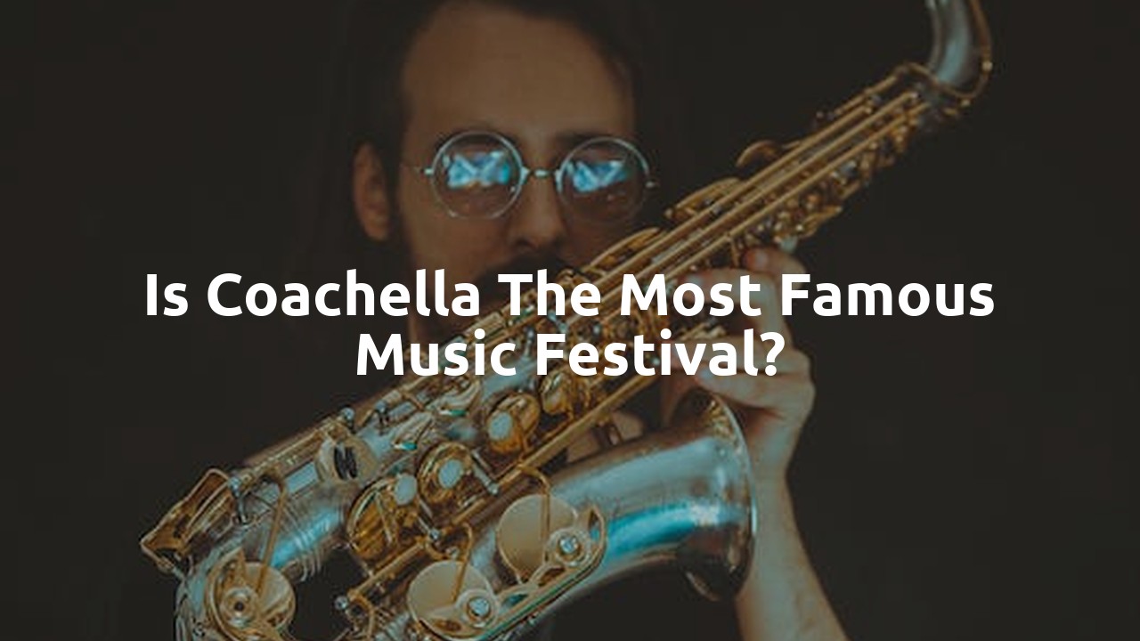 Is Coachella the most famous music festival?